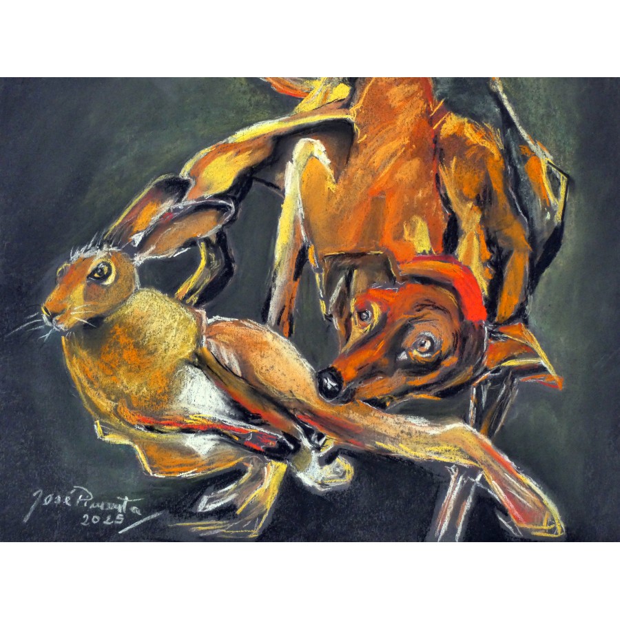 PINTURA CAÇA A CORRICAO