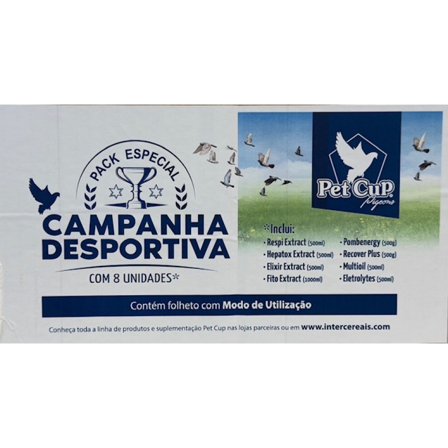 PETCUP PACK CAMPANHA DESPORTIVA PETCUP PACK CAMPANHA DESPORTIVA