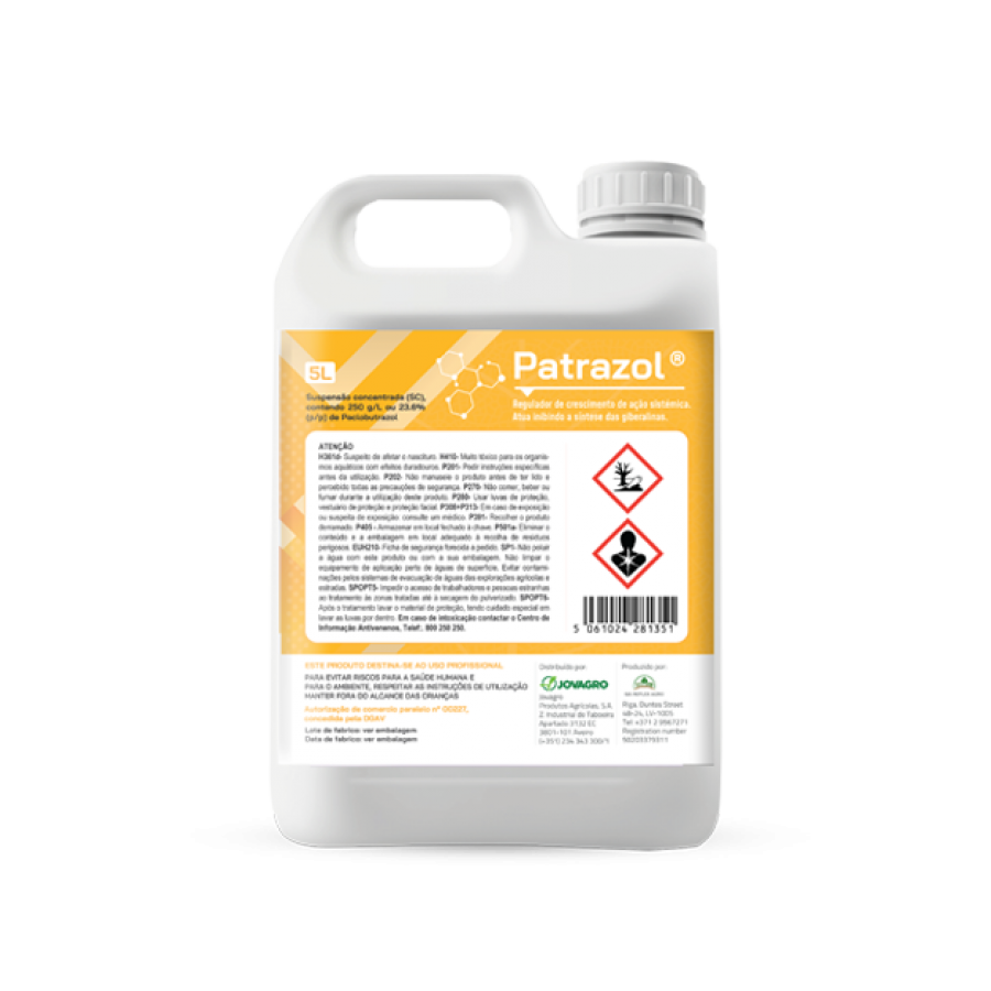 PATRAZOL (REGULADOR CRESCIMENTO ) -5 LT PATRAZOL (REGULADOR CRESCIMENTO ) -5 LT