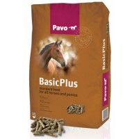 PAVO RAÇAO CAVALOS BASIC PLUS - SACO 20KG