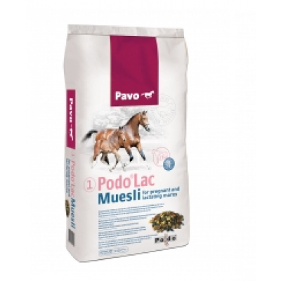 PAVO RAÇÃO PODO LAC MUESLI  - SACO 15KG