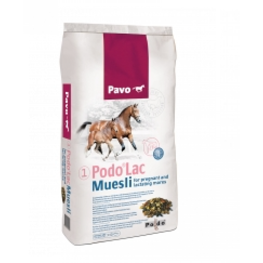 PAVO RAÇÃO PODO LAC MUESLI  - SACO 15KG
