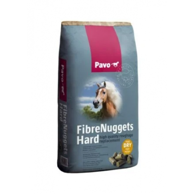 PAVO RAÇAO CAVALOS FIBRENUGGETS HARD-  SC 20 KILOS