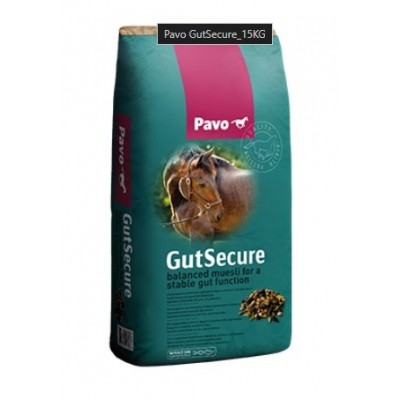 PAVO RAÇAO CAVALOS GUTSECURE -  SC 15 KILOS