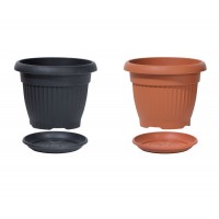 PRATO P/VASO TERRA TERRACOTA -25CM PRATO P/VASO TERRA TERRACOTA -25CM