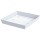 PRATO P/VASO LOFLY SQUARE BRANCO -165MM