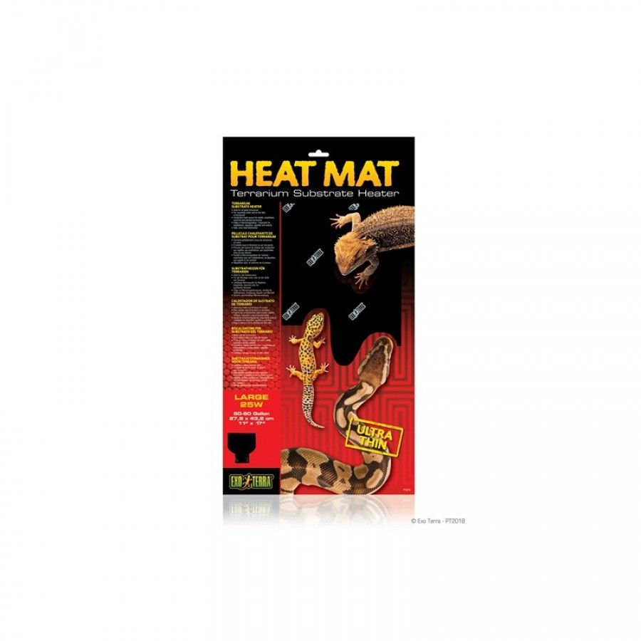 MANTA DE AQUECIMENTO REPTEIS 25W HEAT MAT EXO TERRA MANTA DE AQUECIMENTO REPTEIS 25W HEAT MAT EXO TERRA