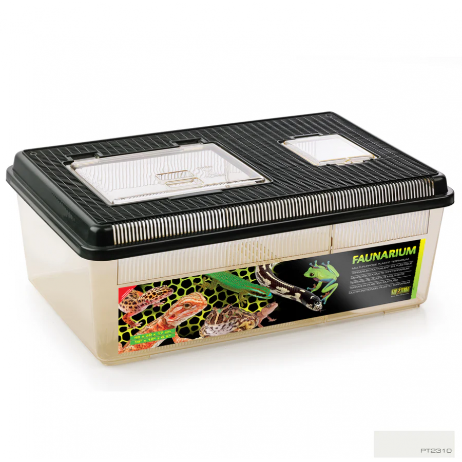 FAUNARIUM TERRARIO PLASTICO XXL (46 x 30 x 17CM) FAUNARIUM TERRARIO PLASTICO XXL (46 x 30 x 17CM)