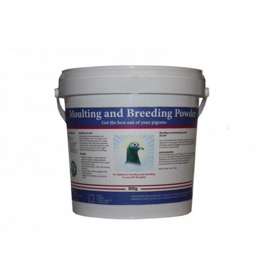 PIGEON MOULTING & BREEDING (MUDA & CRIAÇÃO) - 500 GR.