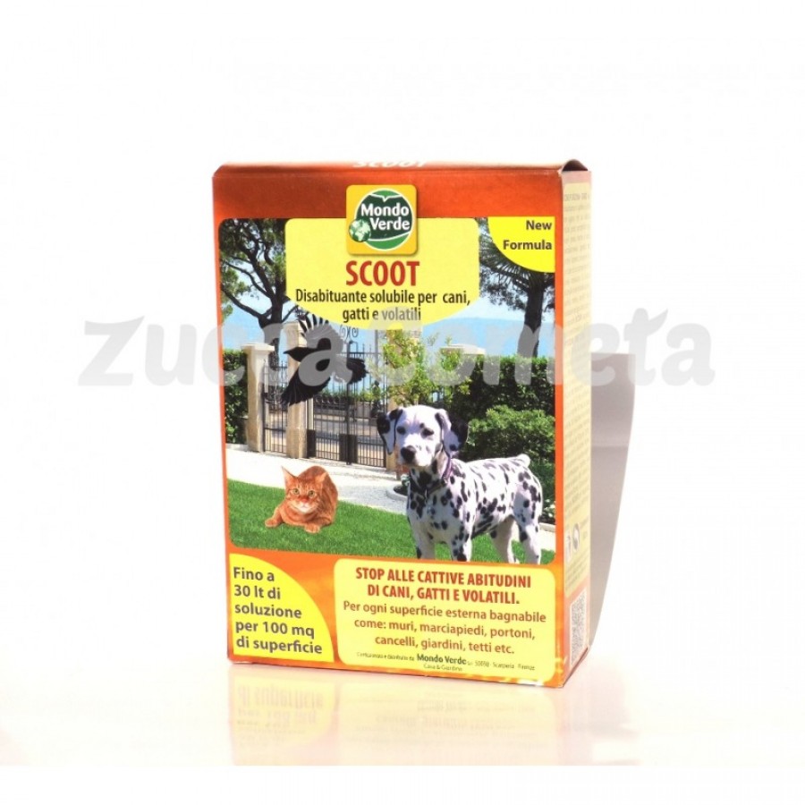 SCOOT REPELENTE SOLUVEL P/ANIMAIS - 150GR SCOOT REPELENTE SOLUVEL P/ANIMAIS - 150GR