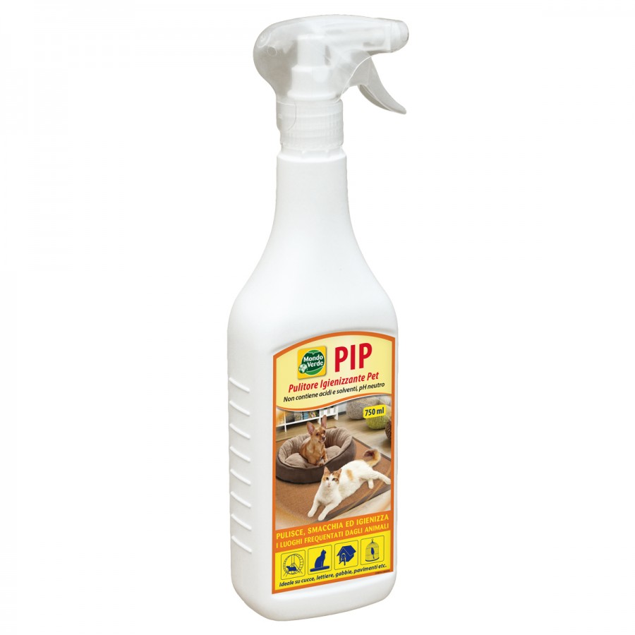 PIP PULITORE - DESINFECTANTE PARA LIMPEZA PET - 750ML PIP PULITORE - DESINFECTANTE PARA LIMPEZA PET - 750ML