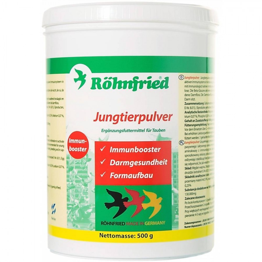 ROHNFRIED JUNGTIERPULVER 500G ROHNFRIED JUNGTIERPULVER 500G