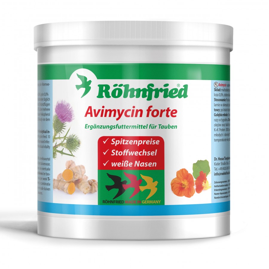 ROHNFRIED AVIMYCIN FORTE 400G ROHNFRIED AVIMYCIN FORTE 400G