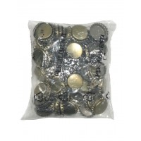 CAPSULA METALICA Ø 29 SEM JUNTA PVC - 100 UNID