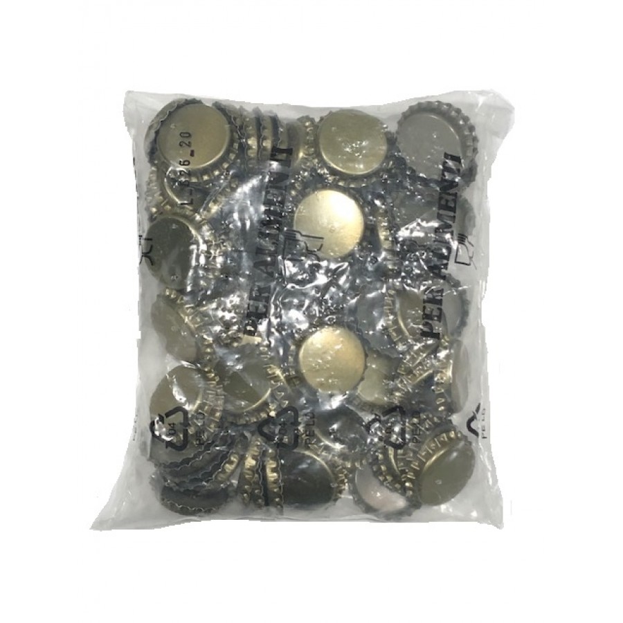 CAPSULA METALICA Ø 29 SEM JUNTA PVC - 100 UNID CAPSULA METALICA Ø 29 SEM JUNTA PVC - 100 UNID