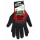 BRADAS LUVAS PERFECT SOFT RED FULL LATEX Nº 9
