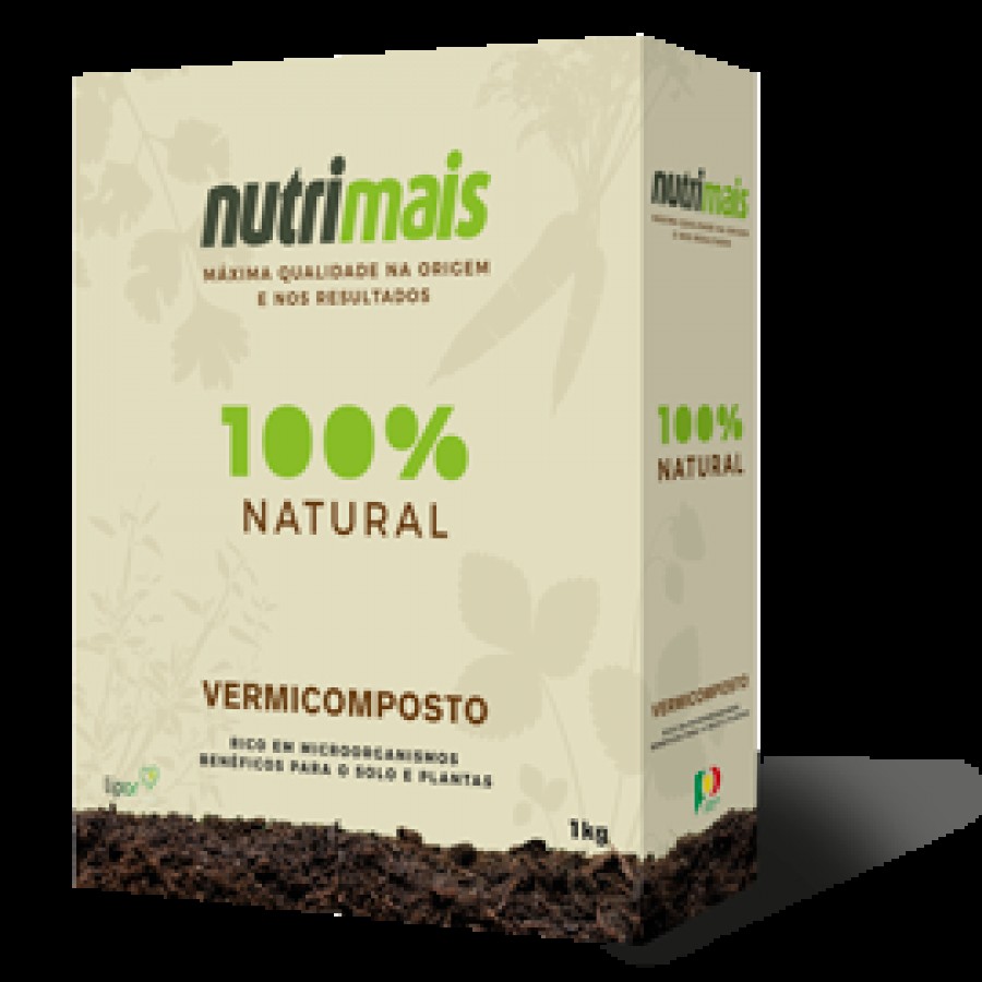 VERMICOMPOSTO NUTRIMAIS -1 KG VERMICOMPOSTO NUTRIMAIS -1 KG