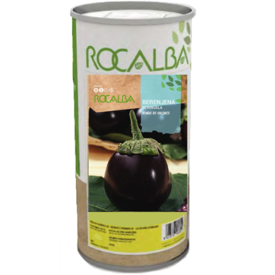S.BERINJELA ROCALBA REDONDA R.DE VALENCE -500G S.BERINJELA ROCALBA REDONDA R.DE VALENCE -500G