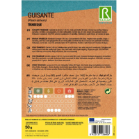 SEMENTE ERVILHA QUEBRAR TIRABEQUE - 50GR