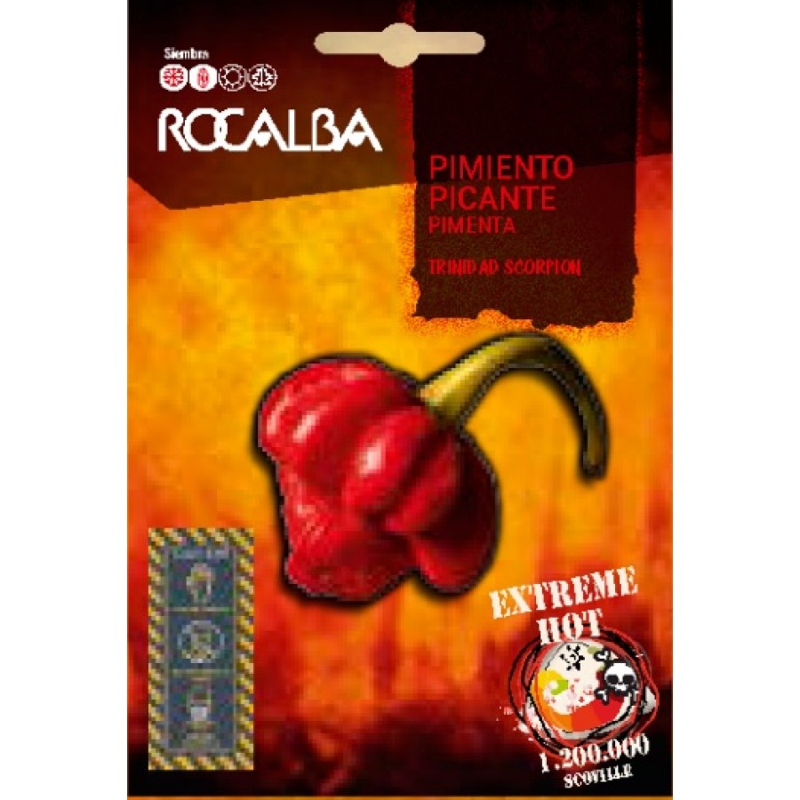 S.PIMENTO PICANTE TRINIDAD SCORPION S.PIMENTO PICANTE TRINIDAD SCORPION