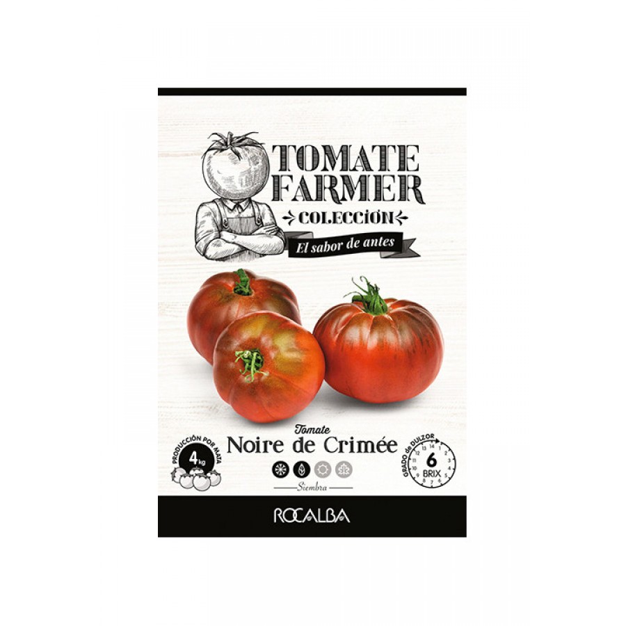 SEMENTE TOMATE FARMER NOIRE DE CRIMÉE SEMENTE TOMATE FARMER NOIRE DE CRIMÉE