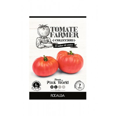 SEMENTE TOMATE FARMER PINK WORLD