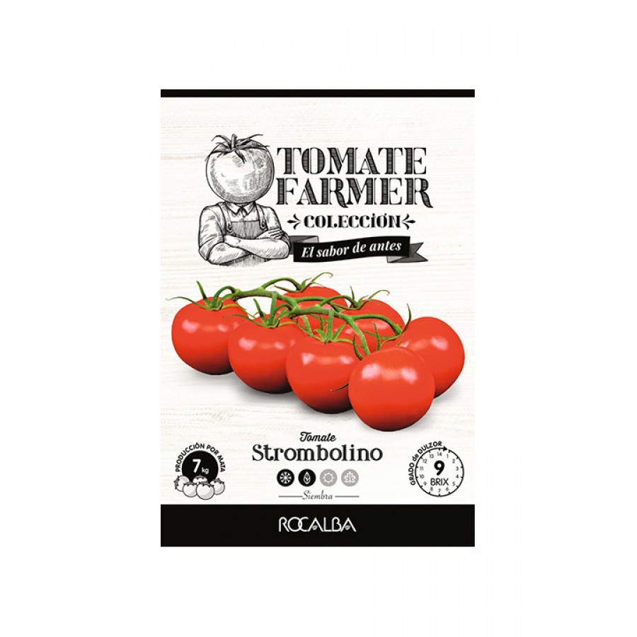 SEMENTE TOMATE FARMER STROMBOLINO SEMENTE TOMATE FARMER STROMBOLINO