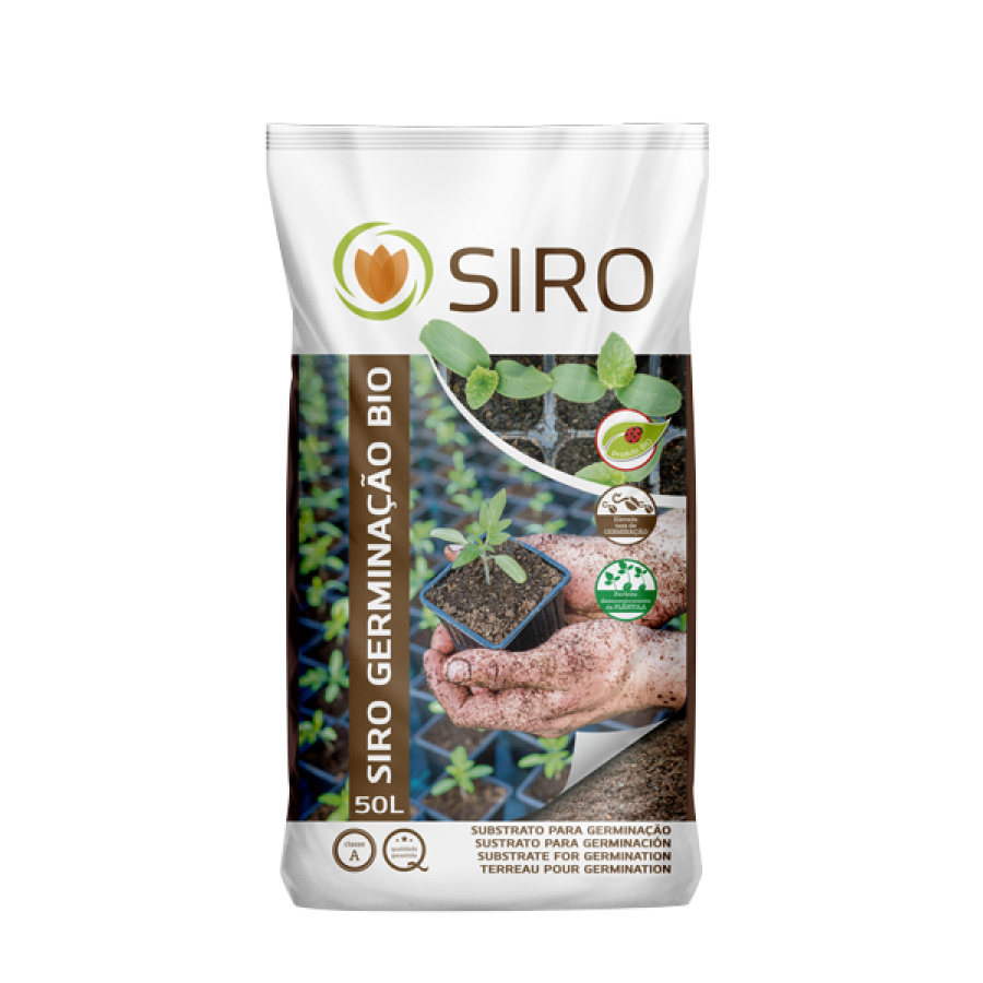 SIRO-GERME BIOLOGICO SUBSTRATO GERMINAÇÃO- SC 50LT