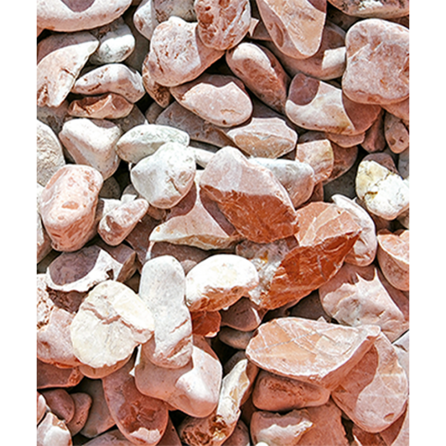 PEDRA RIO VERMELHO 3-6 CM - BIG BAG 1500 KG PEDRA RIO VERMELHO 3-6 CM - BIG BAG 1500 KG