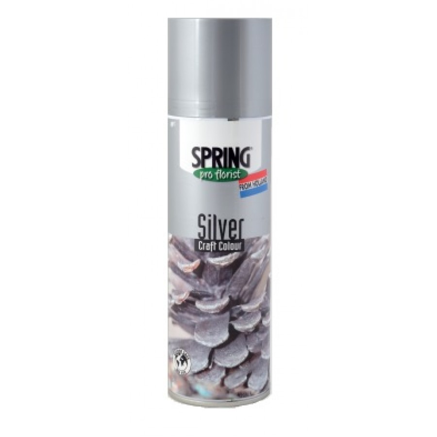 SPRING SPRAY CRAFT COLOUR PRATA - 300 ML