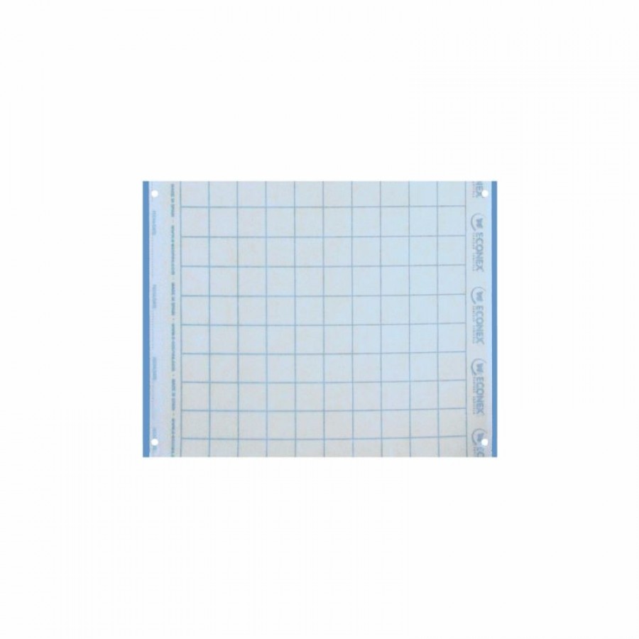 ECONEX PLACA AZUL CROMOTÓPICA 20 X 25CM - 1 UNIDADE