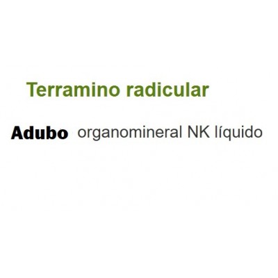 ADUBO TERRAMINO RADICULAR 32%MO+5%N+2%K+TE+a.a -20 LT