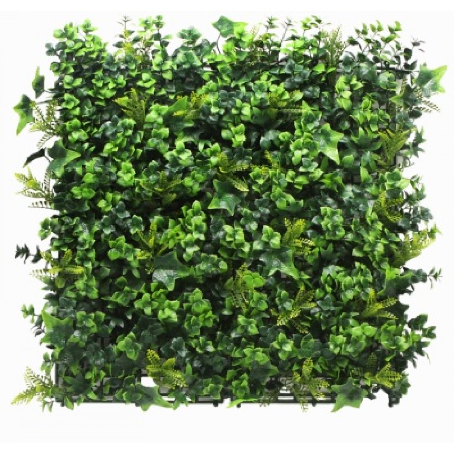 JARDIM VERTICAL ARTIFICIAL MODELO TROPICAL- 50X50CM