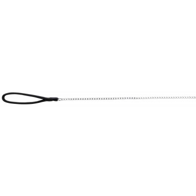 TRIXIE TRELA CROM.C/PEGA COURO 1.1 MT X 2MM