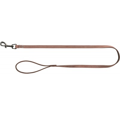 TRIXIE TRELA NATIVE EM COURO 1 MT / 15 MM -  S M