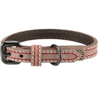 TRIXIE COLEIRA NATIVE EM COURO 27 / 32 CM -  XS S