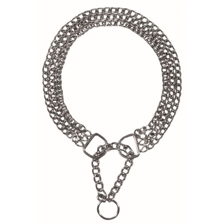 TRIXIE ESTRANGULADOR TRIPLO METAL 45 CM TRIXIE ESTRANGULADOR TRIPLO METAL 45 CM