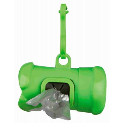 TRIXIE DISPENSADOR PLAST. P/ SACOS DEJETOS - TAM.M (c/ 15 sacos)