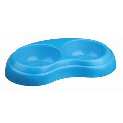 TRIXIE COMEDOURO DUPLO PLASTICO 20CM
