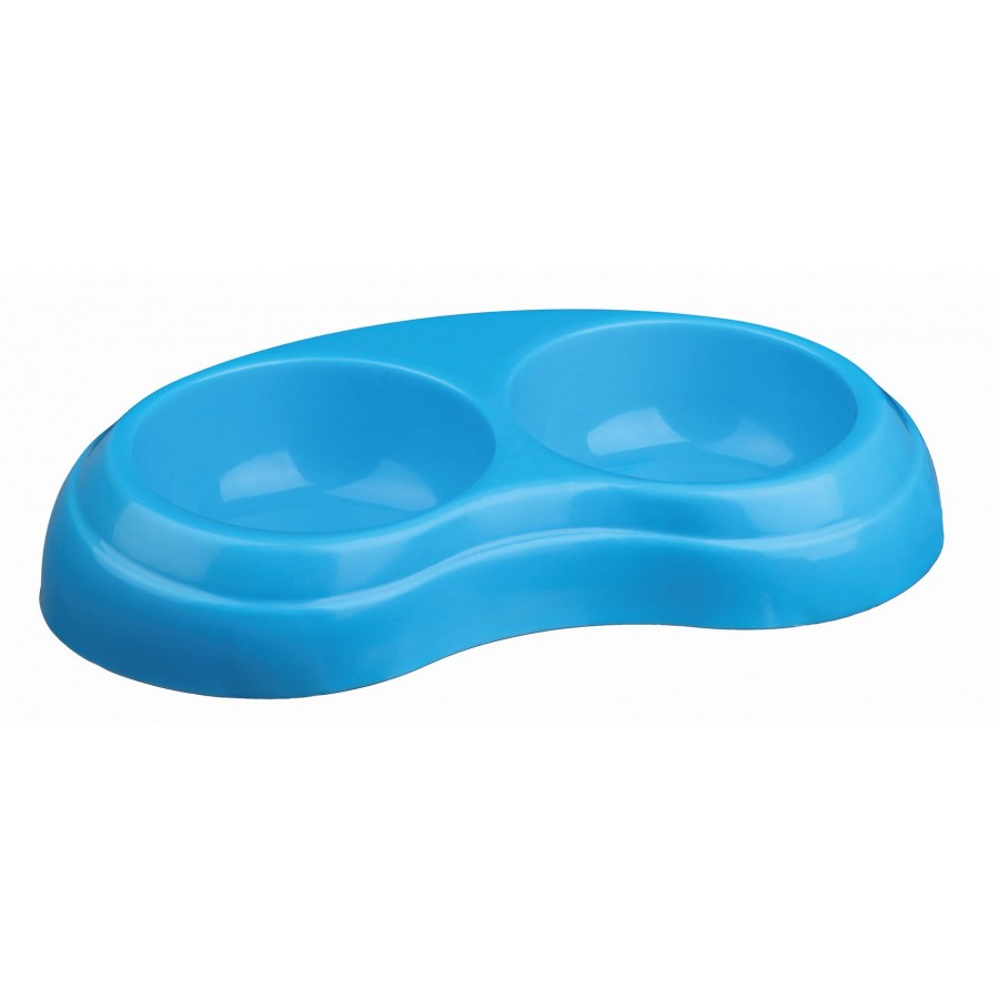 TRIXIE COMEDOURO DUPLO PLASTICO 20CM TRIXIE COMEDOURO DUPLO PLASTICO 20CM