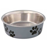 TRIXIE GAMELA INOX REVESTIDA A PLÁSTICO 0.4LT /ø14CM TRIXIE GAMELA INOX REVESTIDA A PLÁSTICO 0.4LT /ø14CM