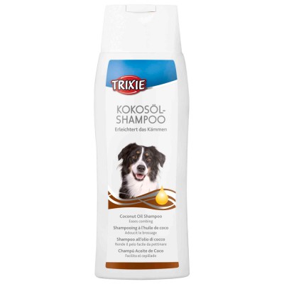 TRIXIE SHAMPOO C/ ÓLEO DE CÔCO PARA CÃES 250 ML