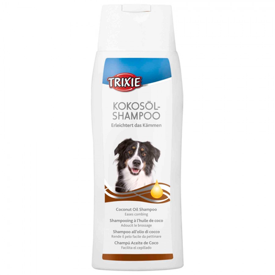 TRIXIE SHAMPOO C/ ÓLEO DE CÔCO PARA CÃES 250 ML TRIXIE SHAMPOO C/ ÓLEO DE CÔCO PARA CÃES 250 ML