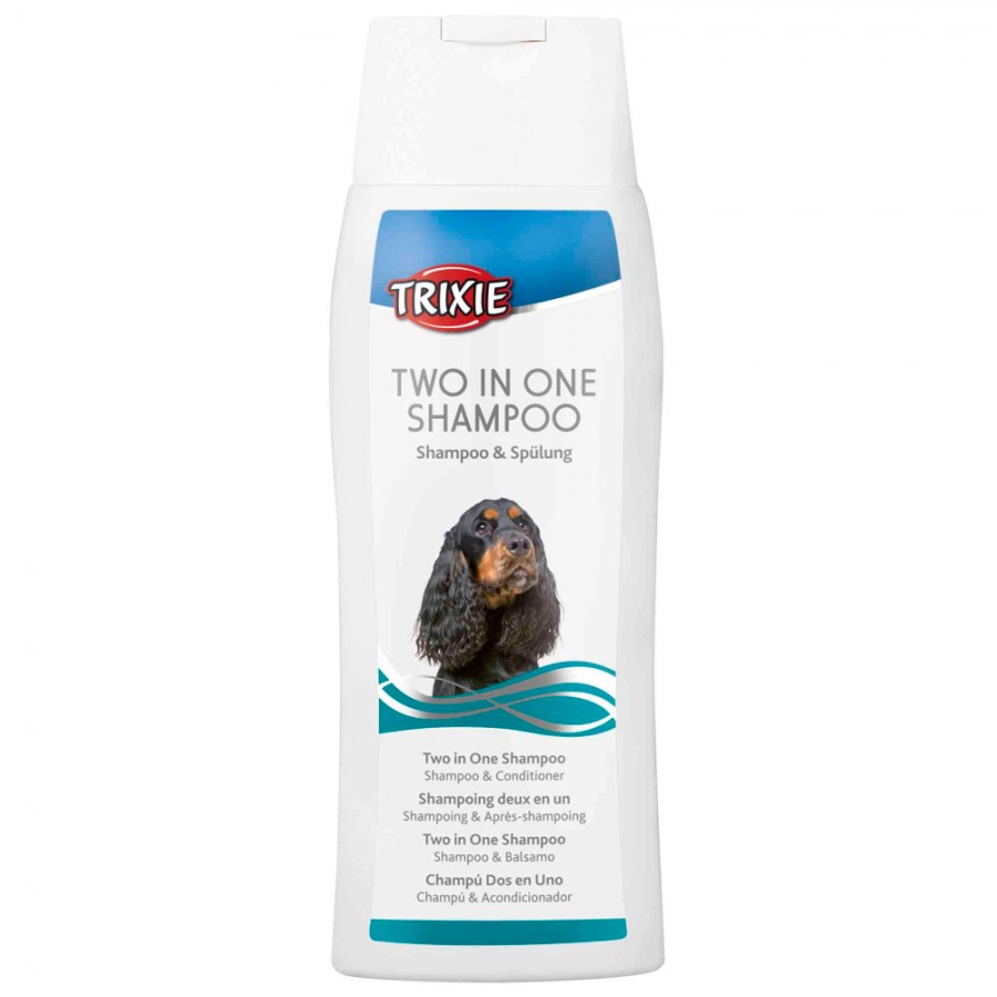 TRIXIE SHAMPOO "DOIS EM UM" PARA CÃES TRIXIE SHAMPOO "DOIS EM UM" PARA CÃES