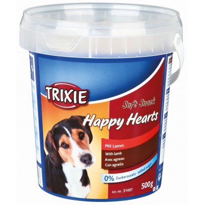TRIXIE SOFT SNACKS HAPPY HEARTS - 500 GR