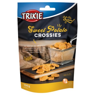 TRIXIE SNACK CROSSIES BATATA E FRANGO - 100 GR