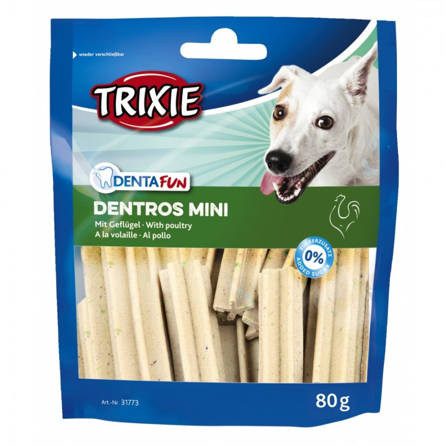 TRIXIE DENTROS MINI 80 GR TRIXIE DENTROS MINI 80 GR