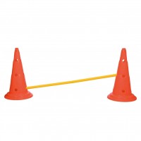 CONJUNTO DE OBSTÁCULOS PARA AGILITY 4 CONES +2 BARRAS CONJUNTO DE OBSTÁCULOS PARA AGILITY 4 CONES +2 BARRAS