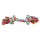 TRIXIE CORDA MULTICOLORIDA C/ 2 NOS - 40 CM