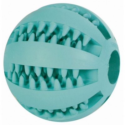 TRIXIE DENTAFUN BORRACHA - BOLA BASEBOL C/ MENTA - 6 CM